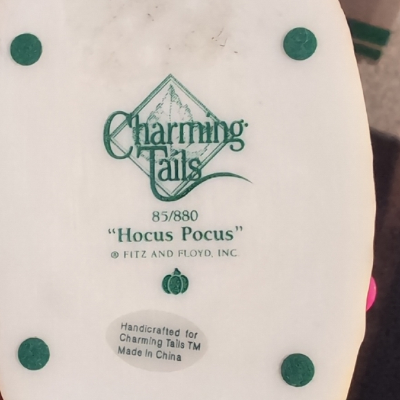 Fitz and Floyd Charming Tails Halloween Mouse Figurine Set - Brown and Orange - Picture 3 of 8